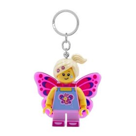   LEGO Kulcstartó, LED világítással, LEGO "Butterfly Girl"