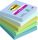 3M POSTIT Öntapadó jegyzettömb, 76x76 mm, 5x90 lap, 3M POSTIT "Super Sticky Oasis", vegyes színek