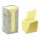 3M POSTIT Öntapadó jegyzettömb, "Z", 76x76 mm, 16x100 lap, környezetbarát, 3M POSTIT, sárga