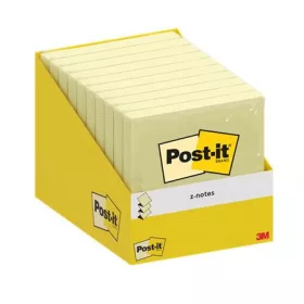   3M POSTIT Öntapadó jegyzettömb, "Z", 76x76 mm, 100 lap, 3M POSTIT, kanári sárga