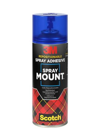 3M SCOTCH Ragasztó spray, 400 ml, 3M SCOTCH "SprayMount"