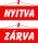 . Információs tábla, 22x8,5 cm, kétoldalas, "Nyitva/Zárva", piros