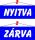 . Információs tábla, 22x8,5 cm, kétoldalas, "Nyitva/Zárva", kék