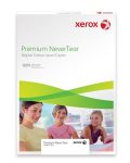   XEROX Etikett, lézernyomtatókhoz, A4, műanyag, kültéri, XEROX "Nevertear", átlátszó, 50 etikett/csomag