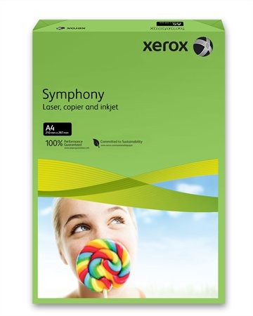 XEROX Másolópapír, színes, A4, 80 g, XEROX "Symphony", sötétzöld (intenzív)