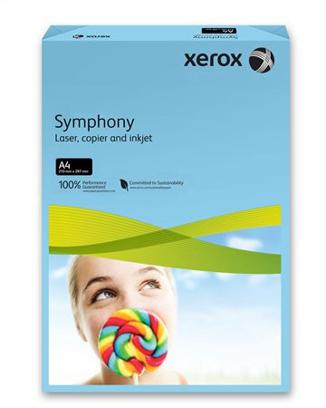 XEROX Másolópapír, színes, A4, 80 g, XEROX "Symphony", sötétkék (intenzív)