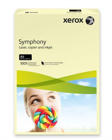 XEROX Másolópapír, színes, A4, 80 g, XEROX "Symphony", csontszín (pasztell)