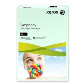   XEROX Másolópapír, színes, A4, 80 g, XEROX "Symphony", világoszöld (pasztell)