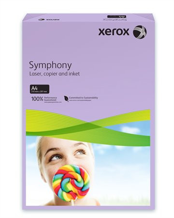 XEROX Másolópapír, színes, A4, 80 g, XEROX "Symphony", lila (közép)