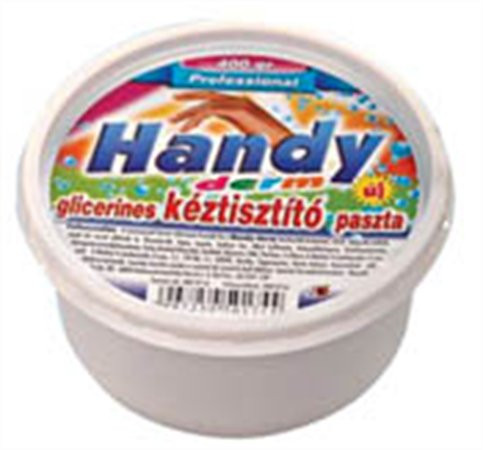 . Kéztisztító krém, 400 g, glicerines "Handy Derm"