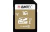 EMTEC Memóriakártya, SDHC, 16GB, UHS-I/U1, 85/20 MB/s, EMTEC "Elite Gold"