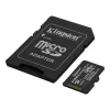 KINGSTON Memóriakártya, microSDXC, 128GB, C10/UHS-I/U1/V10/A1, Gen3, adapter, KINGSTON "Canvas Select Plus"