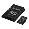 KINGSTON Memóriakártya, microSDXC, 256GB, C10/UHS-I/U1/V10/A1, Gen3, adapter, KINGSTON "Canvas Select Plus"