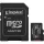 KINGSTON Memóriakártya, microSDXC, 64GB, C10/UHS-I/U1/V10/A1, Gen3, adapter, KINGSTON "Canvas Select Plus"