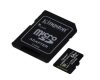 KINGSTON Memóriakártya, microSDXC,64GB, CL10/UHS-I/U1/V10/A1, adapter, KINGSTON "Canvas Select Plus"