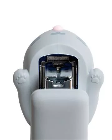 MAX Tűzőgép, kézi, No.10, 20 lap, MAX "HD-10NX", szürke cica