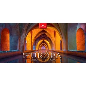   DAYLINER Naptár, asztali, álló, DAYLINER "Európa"