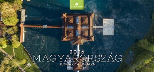 DAYLINER Naptár, asztali, álló, DAYLINER "Magyarország"