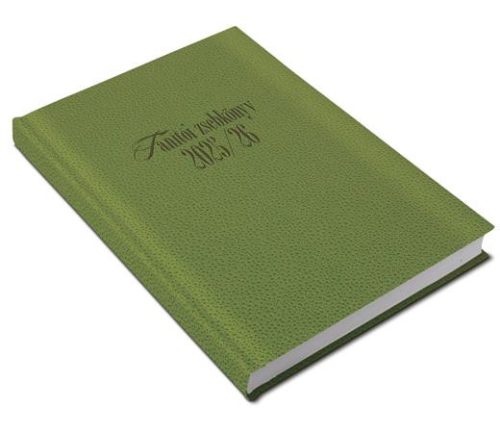 REALSYSTEM Tanítói zsebkönyv, A5, heti, 2025/2026 tanév, REALSYSTEM, zöld