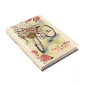   REALSYSTEM Tanítói zsebkönyv, heti, 2026/2027 tanév, REALSYSTEM, bicikli