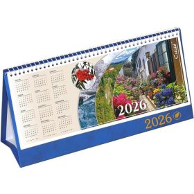   CSIZIO Naptár, asztali, álló, CSÍZIÓ, "Öko", kék