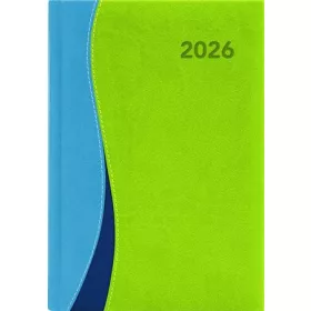  DAYLINER Naptár, tervező, A5, heti, DAYLINER, "Dubai", kék-zöld