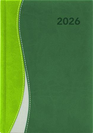 DAYLINER Naptár, tervező, A5, heti, DAYLINER, "Dubai", zöld-zöld