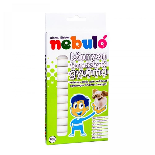 Gyurma 200g. 12 db-os Nebulo natúr