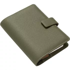   FILOFAX Kalendárium, gyűrűs, betétlapokkal, personal méret, FILOFAX "Camden", oliva