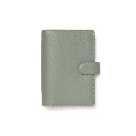   FILOFAX Kalendárium, gyűrűs, betétlapokkal, personal méret, FILOFAX "Norfolk", zöld