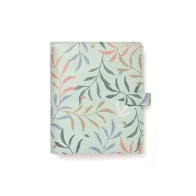   FILOFAX Kalendárium, gyűrűs, betétlapokkal, A5, FILOFAX "Botanical", menta