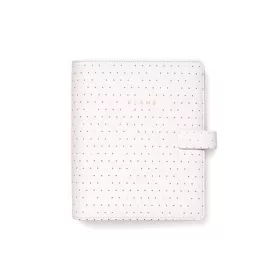   FILOFAX Kalendárium, gyűrűs, betétlapokkal, A5, FILOFAX "Moonlight", fehér