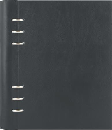 FILOFAX Tervező, naptár és füzet betéttel, A5, FILOFAX "Clipbook Classic", fekete