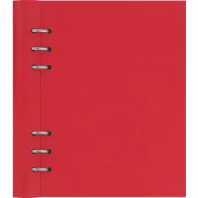   FILOFAX Tervező, naptár és füzet betéttel, A5, FILOFAX "Clipbook Classic", piros