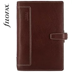   FILOFAX Kalendárium, gyűrűs, betétlapokkal, personal méret, FILOFAX, "Holborn", barna