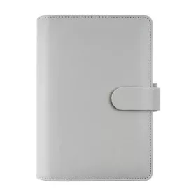   FILOFAX Kalendárium, gyűrűs, betétlapokkal, A5 méret, FILOFAX "Saffiano", gránit