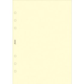   FILOFAX Kalendárium betét, jegyzetlap, personal méret, sima, FILOFAX, krémszín