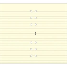   FILOFAX Kalendárium betét, jegyzetlap, personal méret, vonalas, FILOFAX, krémszín
