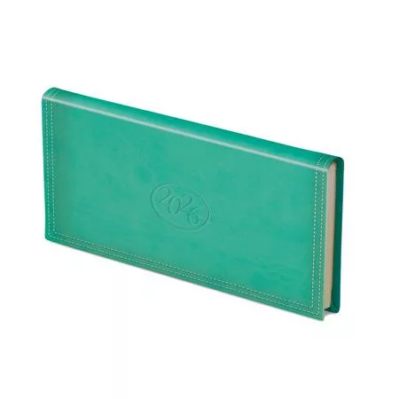 TOPTIMER Zsebnaptár, fekvő elrendezésű, TOPTIMER, "Ace", menta