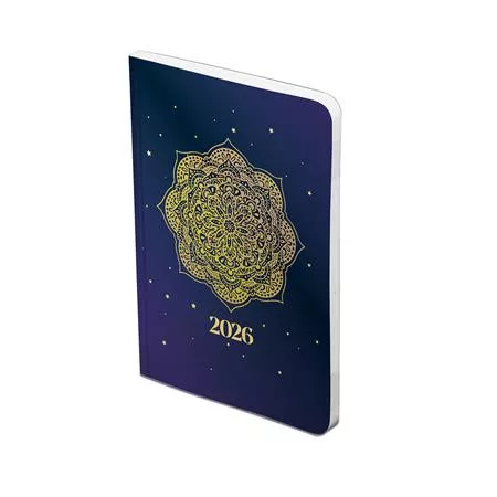 TOPTIMER Naptár, tervező, B6, heti, TOPTIMER, "Joy Flexi", manadala