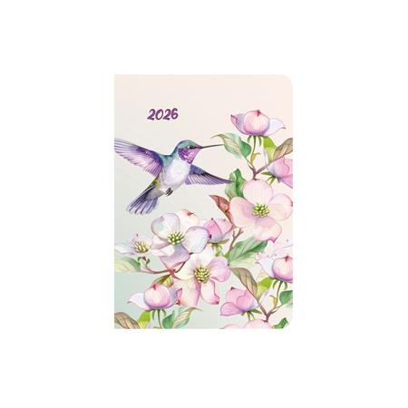 TOPTIMER Naptár, tervező, B6, heti, TOPTIMER, "Joy flexi", kolibri