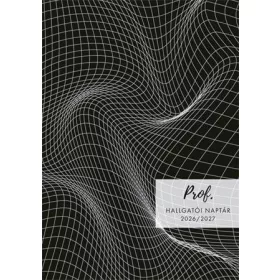   TOPTIMER Hallgatói naptár, 2026/2027 tanév, A5, heti, TOPTIMER, fekete