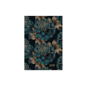   TOPTIMER Naptár, tervező, B6, heti, TOPTIMER "Joy", dália