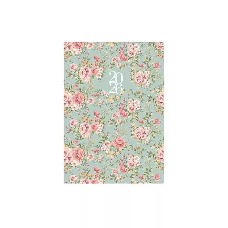 TOPTIMER Naptár, tervező, B6, heti, TOPTIMER "Joy", gobelin