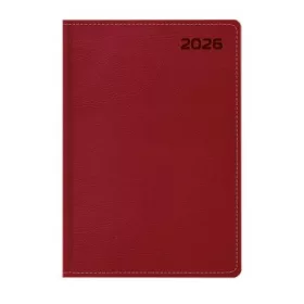   TOPTIMER Naptár, tervező, B5, heti, TOPTIMER, "Queen" bordó