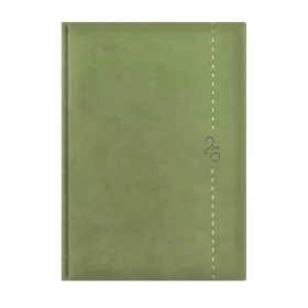   TOPTIMER Naptár, tervező, B5, heti, TOPTIMER "Linea", zöld