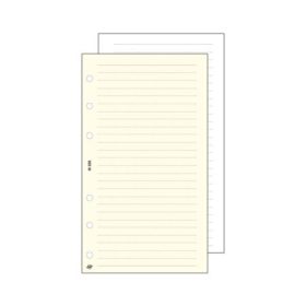   SATURNUS Kalendárium betét, jegyzetlap, "L", vonalas, SATURNUS, fehér