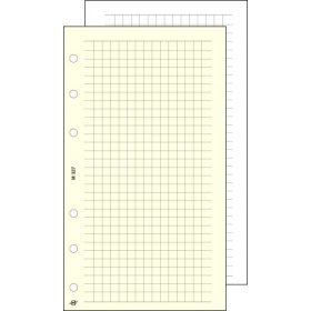   SATURNUS Kalendárium betét, jegyzetlap, "M", kockás, SATURNUS, chamois