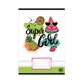   OPTISCHOOL Füzet, tűzött, A5, vonalas, 32 lap, 3. osztály, OPTISCHOOL, "12-32", "Fruits"