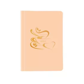   TOPTIMER Naptár, tervező, A5, heti, TOPTIMER "Pastel", lazac